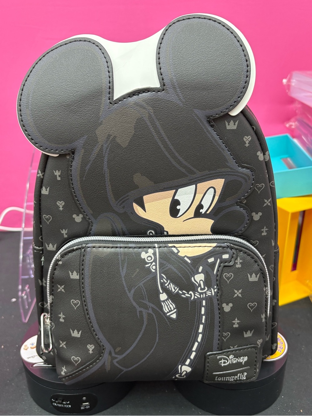 Loungefly Disney Kingdom Hearts Mickey Mouse Cosplay Mini Backpack